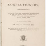 The Art of Confectionery title page
