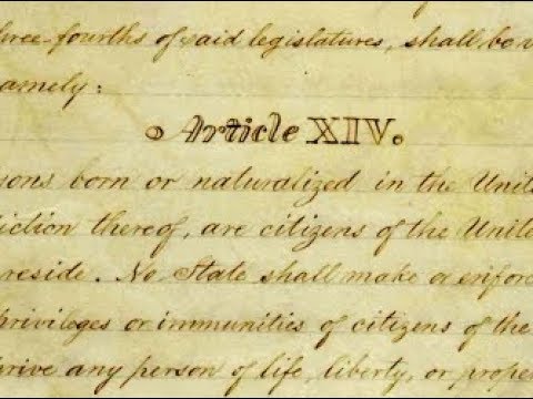 “We are American citizens”: Remembering the Anniversary of the Fourteenth Amendment