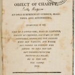 Title page of A Real Object of Charity (Walpole, N.H., 1806).