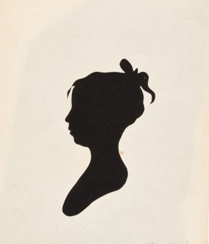 Eleanor Ann Page, cut at the Peale Museum, ca. 1806, possibly by Moses Williams