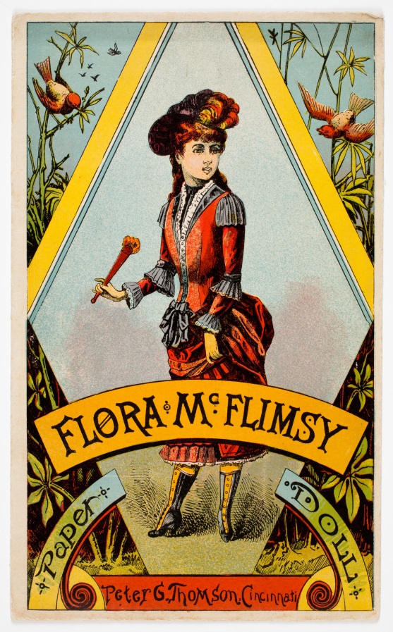 Flora McFlimsy. Cincinnati: Peter G. Thomson, [between 1877 and 1889].