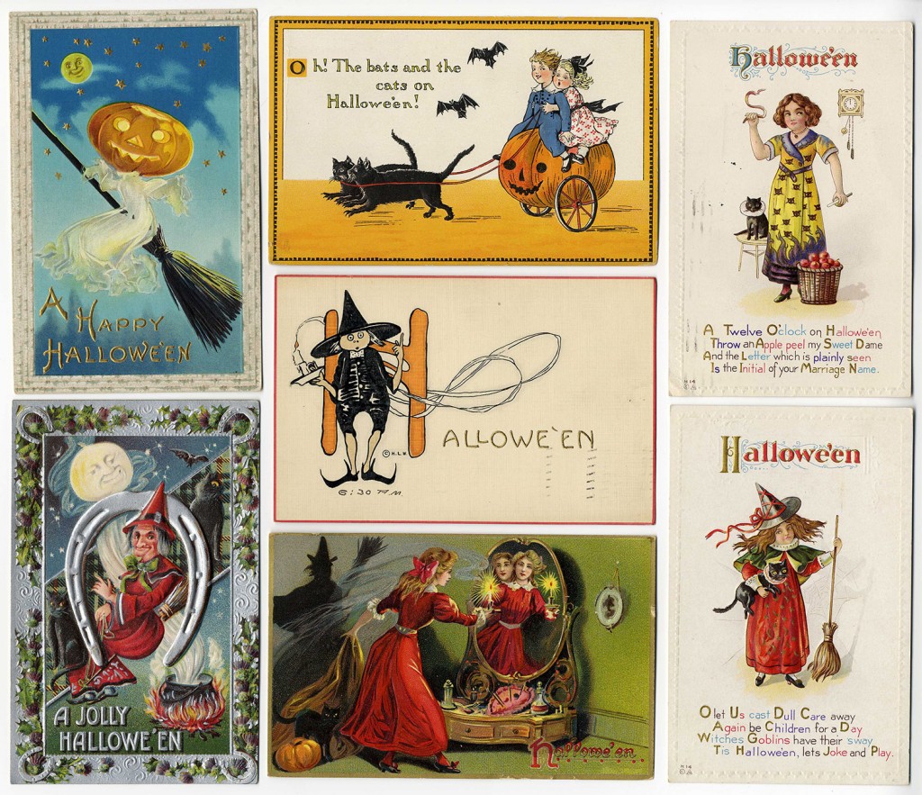 Halloweenpostcards
