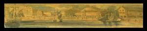 Holy Bible. London Published for John Reeves, 1802.  Fore-edge, with painting.