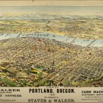 The Map of Portland, Oregon