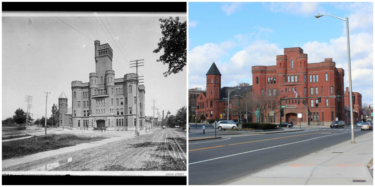 National Guard Armory Then and Now