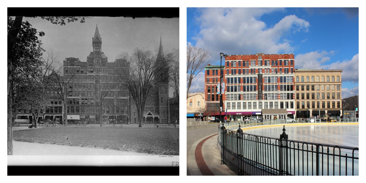 Front Street Then and Now