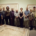 The AAS staff and the Holy Cross students, faculty, and staff involved in the exhibition.